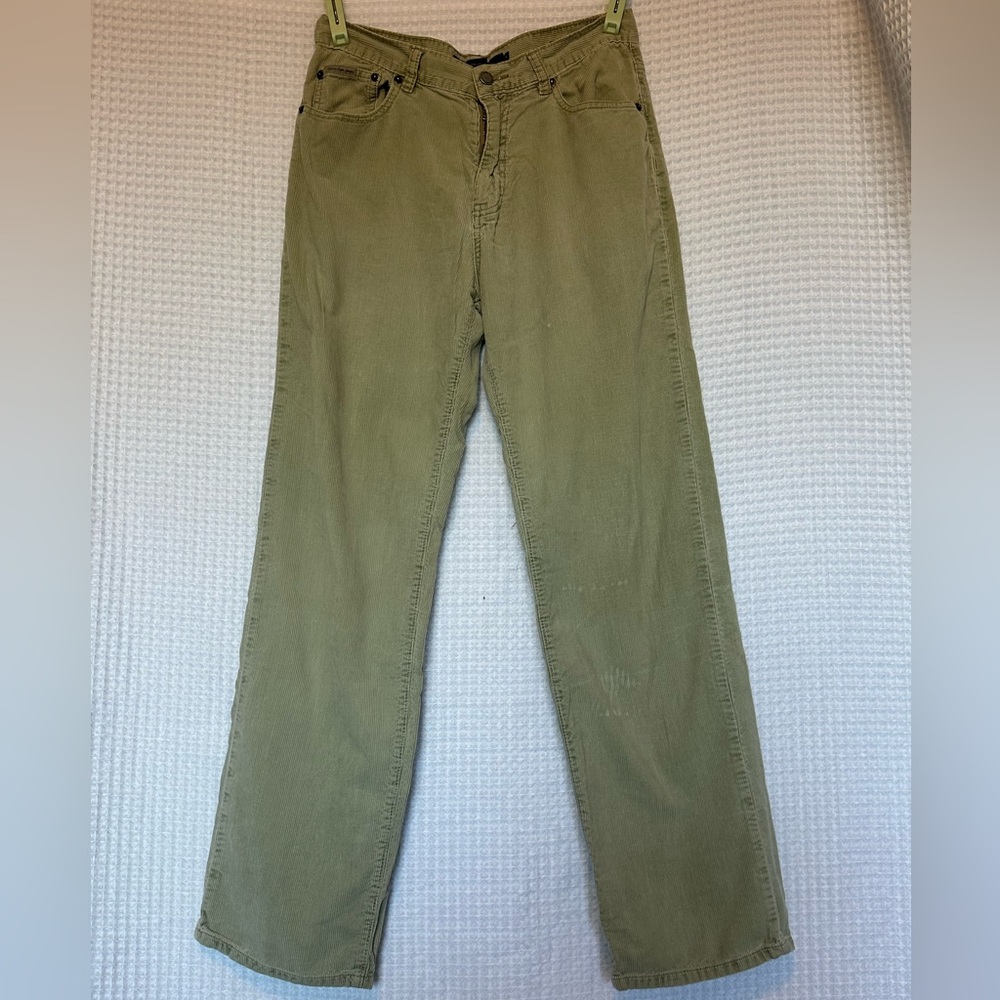 Calvin Klein Jeans Green Corduroy Pants
